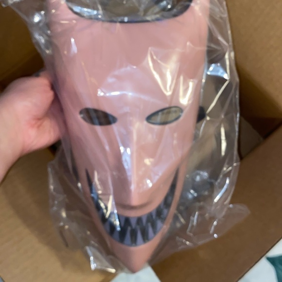 Nightmare Before Christmas Adult Lock Mask - Picture 3 of 5